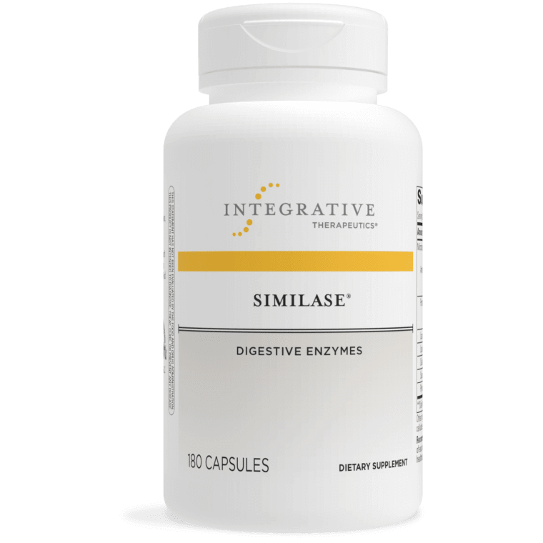 Integrative Therapeutics Similase digestive enzymes supplement, 180 capsules bottle